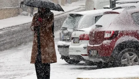 Meteorolojiden 16 il için sarı kodlu uyarı: Kuvvetli kar yağışı bekleniyor