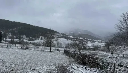 Kastamonu’da kar yağışı ve soğuk hava etkili olacak