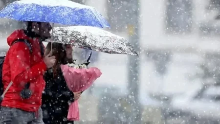 Iğdır’da karla karışık yağmur ve soğuk hava etkili olacak