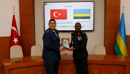 Ruanda Komuta ve Kurmay Koleji heyeti Türkiye’de: Genelkurmay Karargâhı’na ziyaret