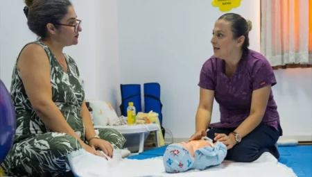 Eşrefpaşa Hastanesi’nde Gebe Okulu Hizmete Girdi, Anne ve Baba Adaylarına Eğitim Başladı
