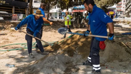 Buca Şirinyer’deki Beyazıt Aykut Parkı Yenileniyor, Yaz Sonunda Yeni Yüzüyle Açılacak