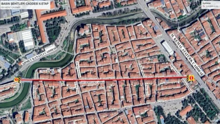 Eskişehir’de Basın Şehitleri Caddesi’nde asfalt yenileme çalışmaları 22 Ağustos’a kadar sürecek